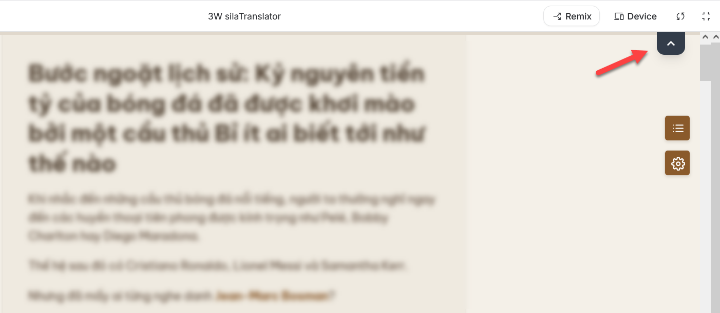 Tắt chế độ toàn màn hình